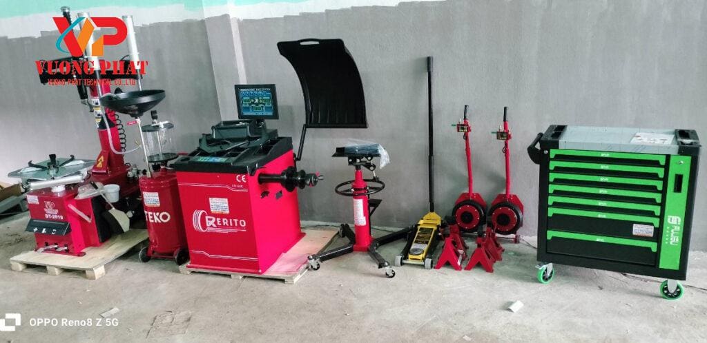 Máy cân mâm lốp ô tô VPT