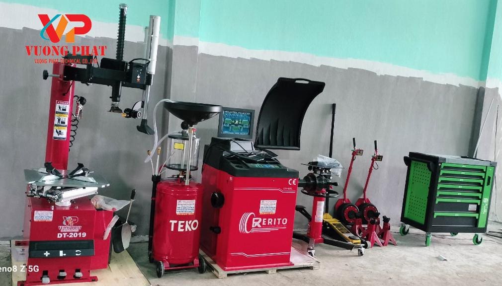 Máy cân mâm lốp ô tô VPT