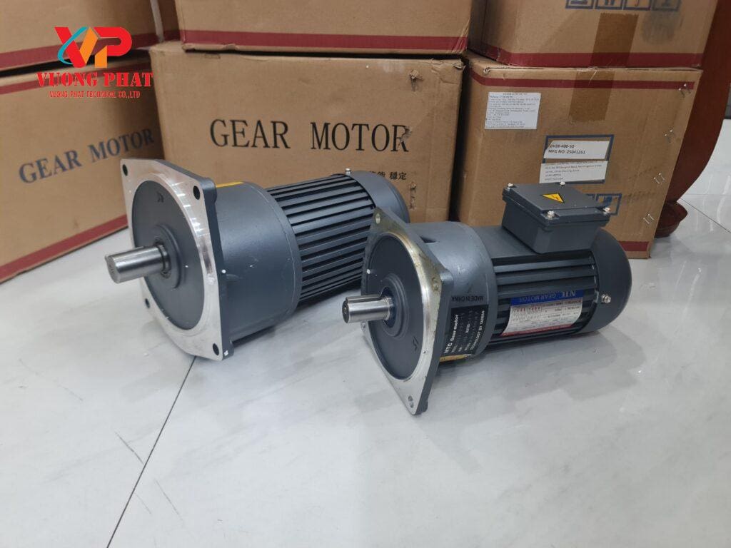 Mô tơ giảm tốc mặt bích NTC