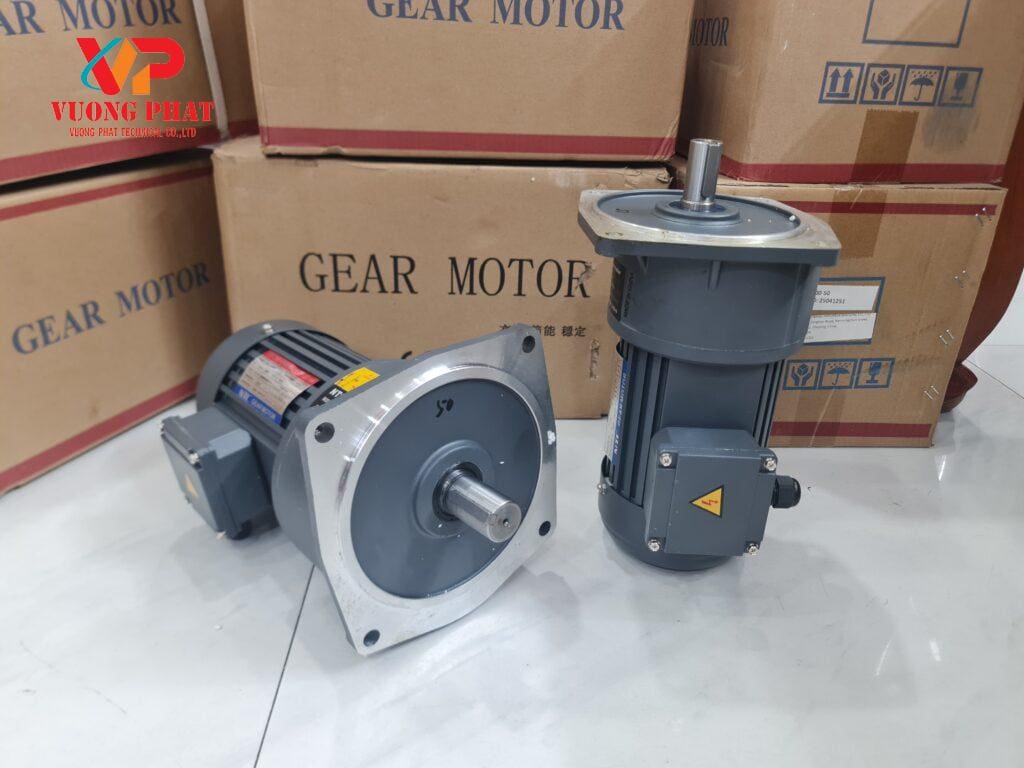 Mô tơ giảm tốc mặt bích NTC