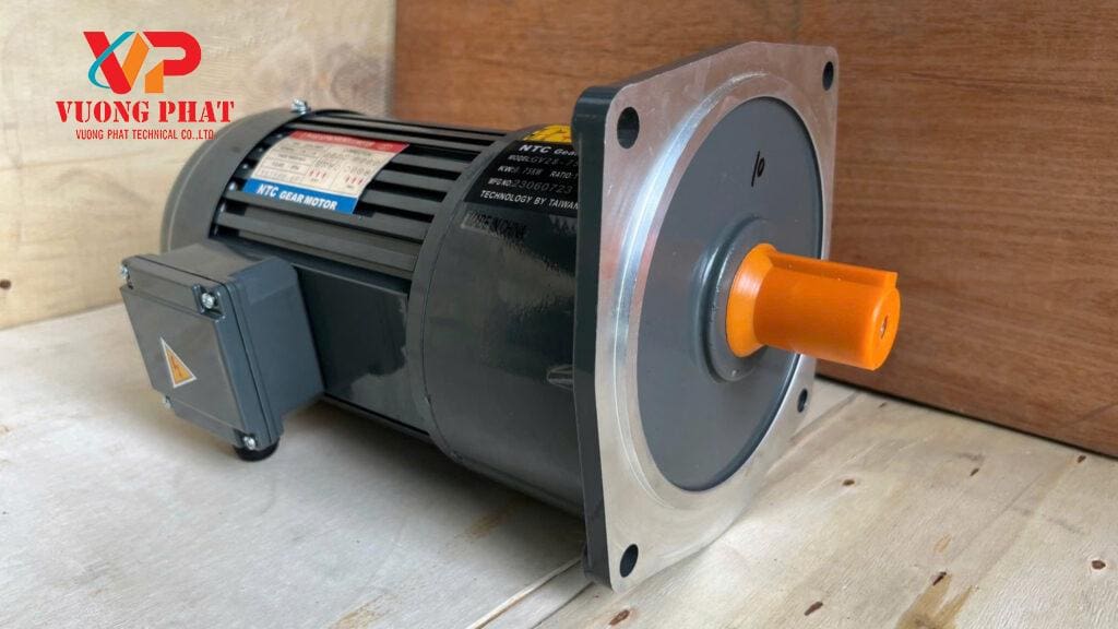 Mô tơ giảm tốc mặt bích NTC