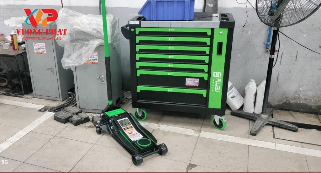 Tủ đồ nghề 7 ngăn 421 chi tiết VP