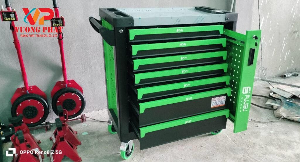 Tủ đồ nghề 7 ngăn 421 chi tiết VP