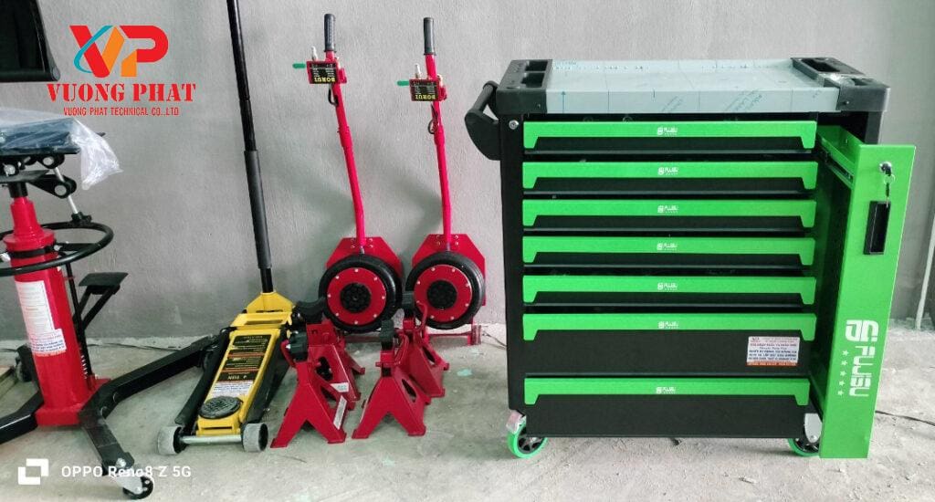 Tủ đồ nghề 7 ngăn 421 chi tiết VP