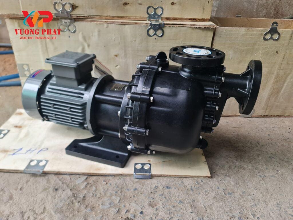 bơm ly tâm hóa chất tự mồi Teco
