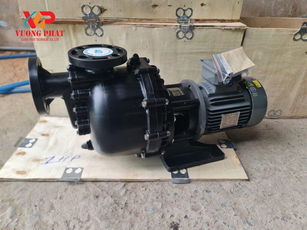 bơm ly tâm hóa chất tự mồi Teco