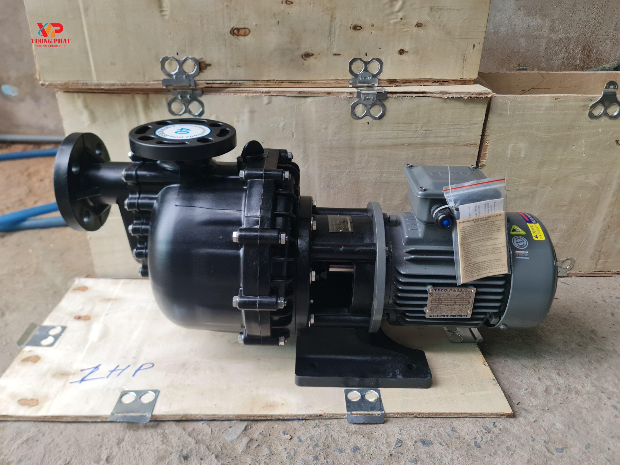 bơm ly tâm hóa chất tự mồi Teco