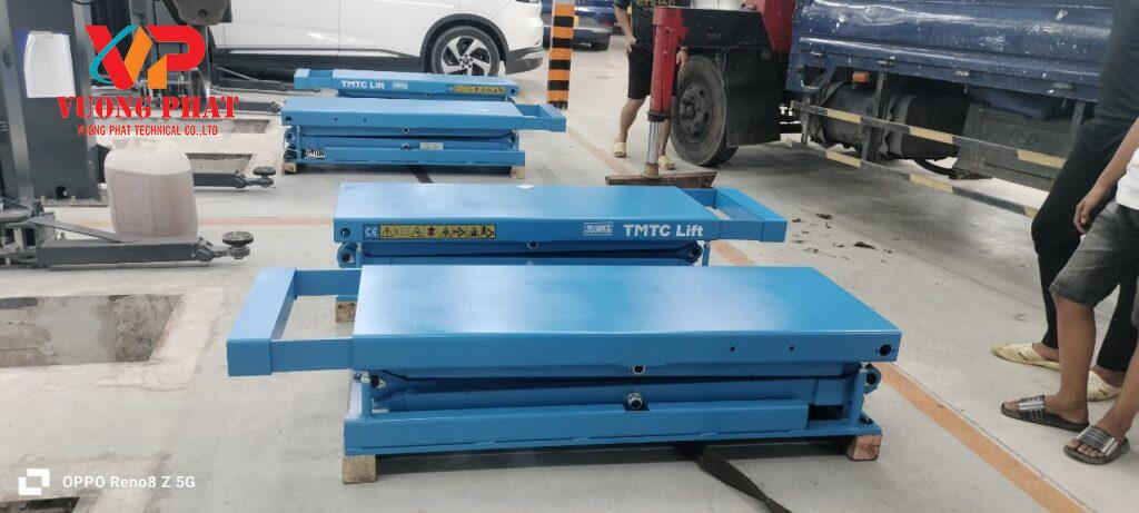 Cầu nâng cắt kéo âm nền VP 3,5 tấn
