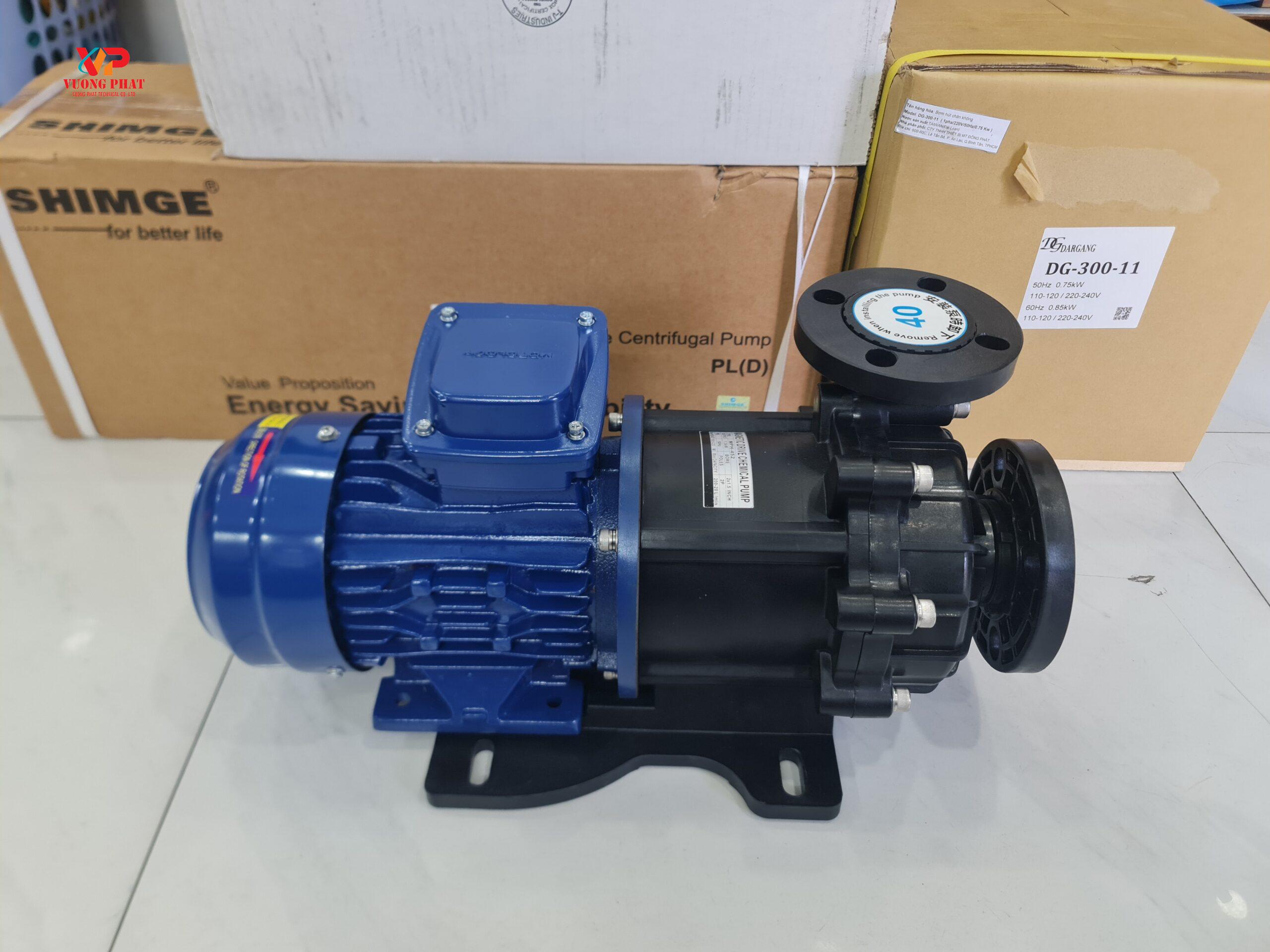 Máy bơm hóa chất dẫn động từ MPH